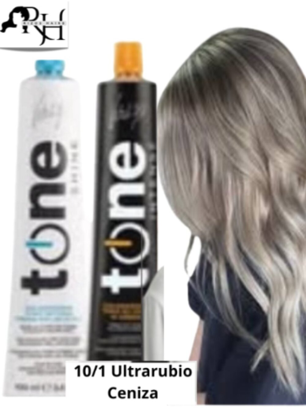 Tinte Vitality's Tone #10.1 Ultrarubio Ceniza semi permanente sin amoniaco Int